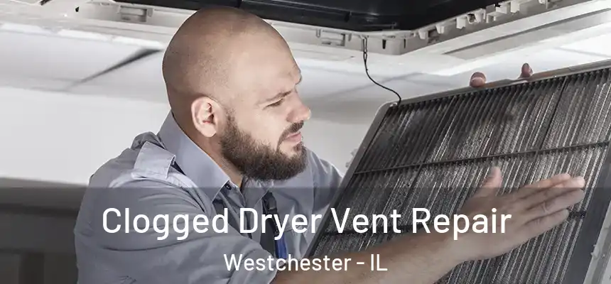  Clogged Dryer Vent Repair Westchester - IL