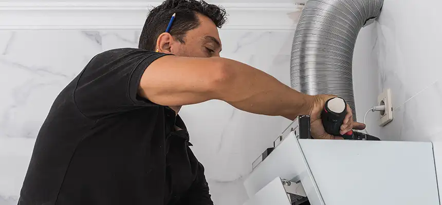 Precision In-wall Dryer Vent Cleaning & Rerouting Corrections in Westchester, IL